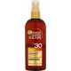 Garnier Ambre Solaire FPS 30 Huile Ambrée Protectrice au Karité Nutritif 150ml