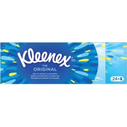 Kleenex Mouchoirs The Original x24 étuis