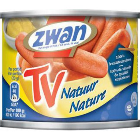 Zwan Saucisse Nature 130g